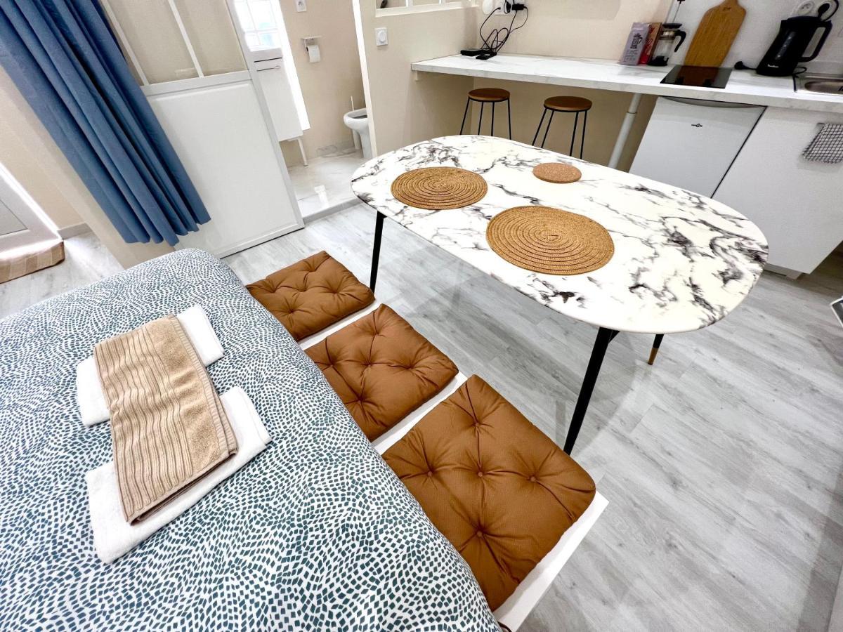 Toulouse : Studio Equipe Au Coeur De St-Cyprien Buitenkant foto